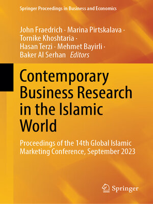 cover image of Contemporary Business Research in the Islamic World
